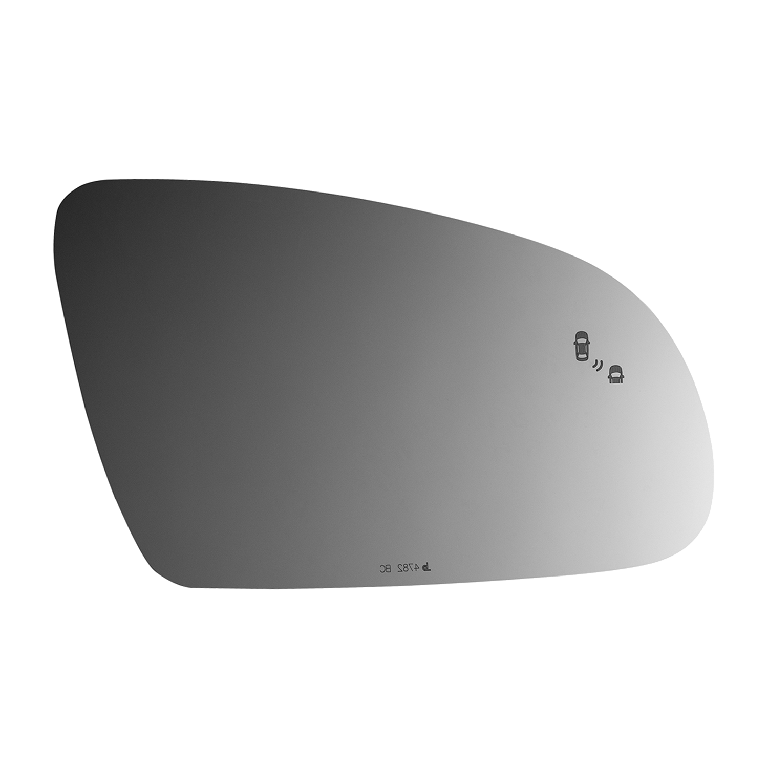 SIDE VIEW MIRROR W BLIND SPOT CROSS PATH